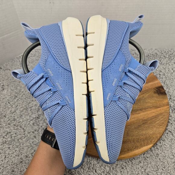 Kuru Footwear Womens 10 Flex Slip On Blue Casual Lifestyle Daily Comfort Sneaker - Picture 8 of 13